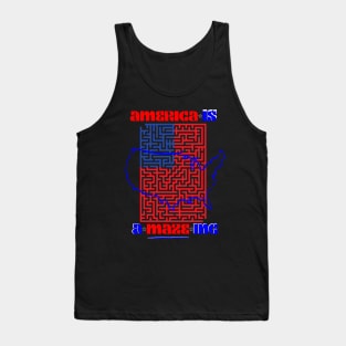 America Is A-Maze-ing Tank Top